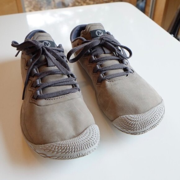 Merrell Vapor Glove 3 Women's 7.5 Leather Upper Vibram Sole - Picture 2 of 7